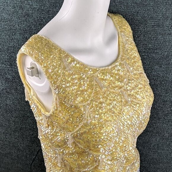 Vintage 60's Sequined Beaded Sweater Tank Top EUC! - Picture 11 of 15
